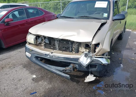 2002 Toyota Tacoma из США, поврежденный, VIN 5TEVL52N92Z069050